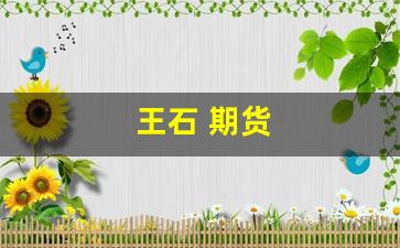 王石 期货(王石25%)_https://www.dcjwmf.com_大商所_第1张
